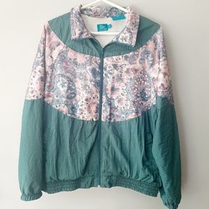Vintage windbreaker track jacket
